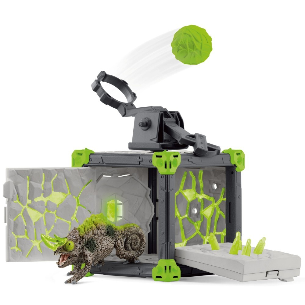 Schleich Eldrador Creatures - BattleCave + Каменный хамелеон 42677 / артикул   42677  / GTIN 4059433771755