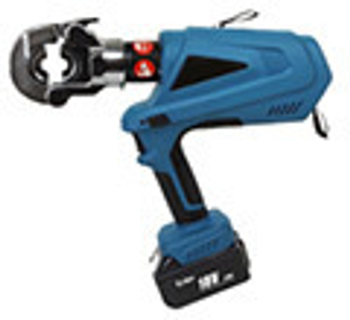 Пресс ПГО-300АK аккумуляторный (18V Li-ion 4Ah), в комплекте 2 аккумулятора, зарядное устройство, матрицы 10, 16, 25, 35, 50, 70, 95, 120, 150, 185, 240, 300мм2