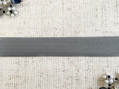 Тесьма окантовочная 4с516, ш. 2,3 см, 3,8 гр/м, пр-во Беларусь, серый