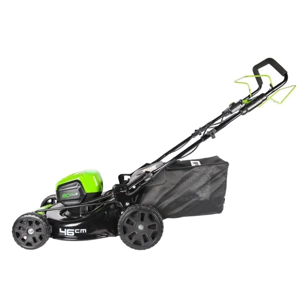 Аккумуляторная газонокосилка Greenworks GD80LM46SP 80V 80В самоходная (без АКБ и ЗУ) нож 46 см, 2501007