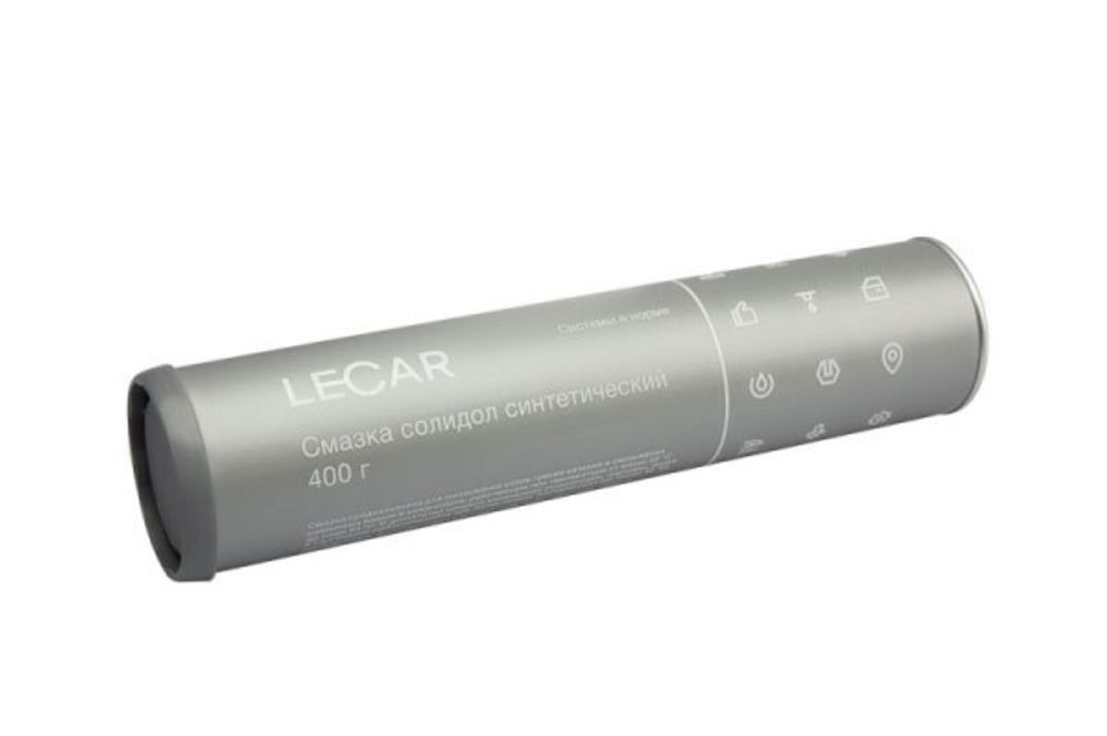 Смазка Солидол С 400 гр /синтетический/ (картуш) (LECAR)
