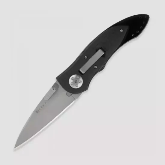 Складной нож CRKT Elishewitz E-lock Black CR/7303 c клинком из стали AUS-8, рукоять Stainless Steel 420J2