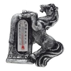 GAEM Магнит "Лошадка" с термометром, L5 W1,5 H5,5 см, 8в.