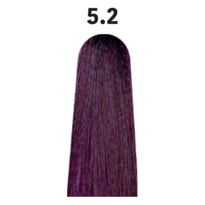 5.2 крем-краска KAARAL MARAES Demi Permanent Hair Color светлый каштан фиолетовый - 100 мл.