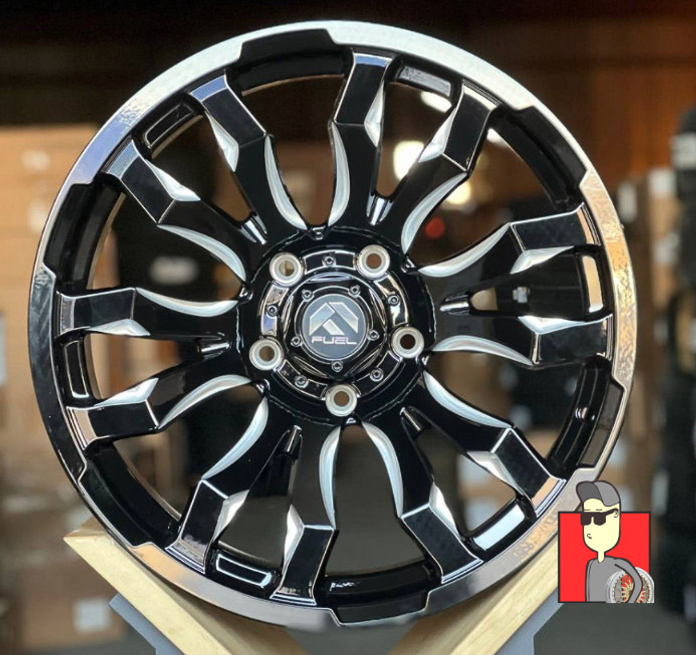 Комплект дисков Fuel Off-Road Blitz 19x8.5 et35 5x108