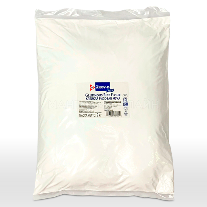 Мука рисовая клейкая Aroy-D Glutinous Rice Flour 2000 г