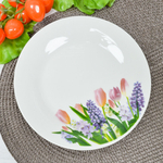 Тарелка мелкая 20,5см Весеннее настроение (эконом) (84776)