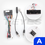 Комплект рамки с разъёмами 9"+can KIA Sportage 2018-2022 (A) - Car-Smart 7170A