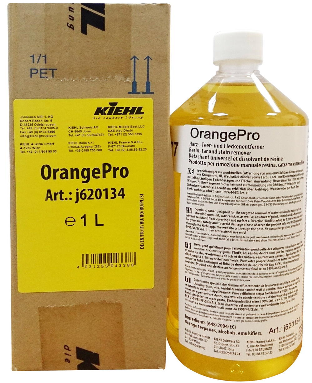 Orange Pro Средство для удаления следов от смолы, дёгтя и других загрязнений