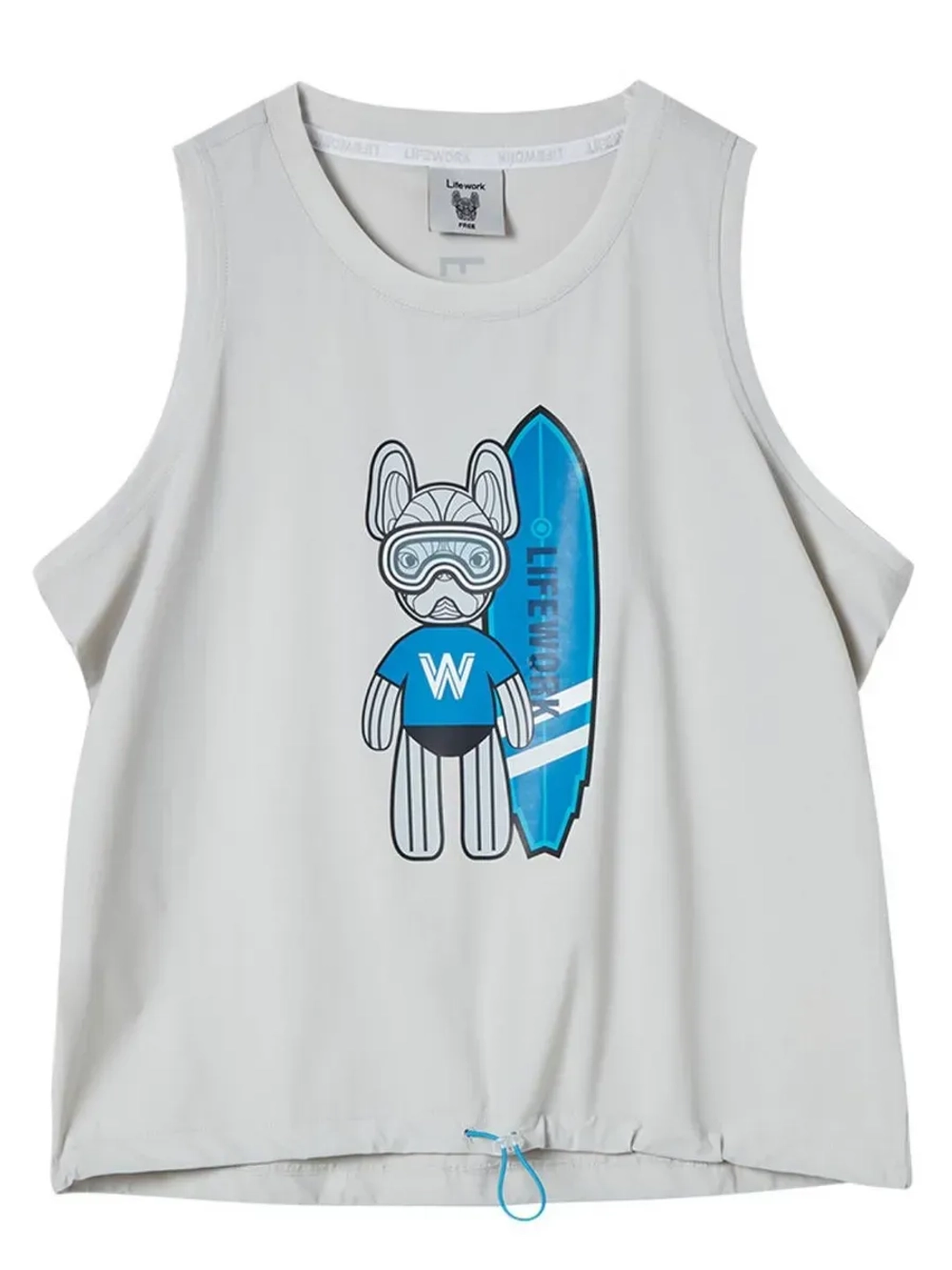 Майка с логотипом surfing ladok