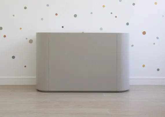 Комод Lagom 3 ящика ширина 120 см (серо-бежевый)