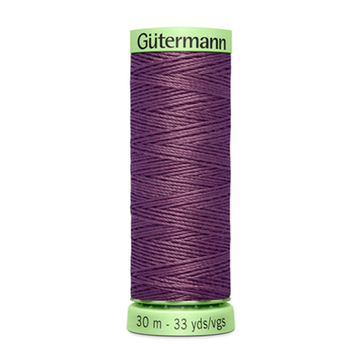 Нитки отделочные Gutermann Top Stitch 30 (30 метров), 5 кат. | 128 пыльно серо-сиреневый