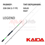 Спиннинг Legend 1-7 гр от KAIDA (Кайда)