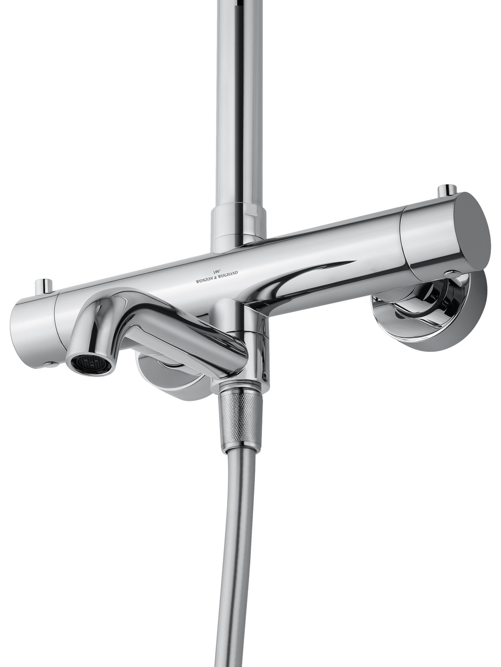 Душевая система с термостатом WONZON & WOGHAND STICK, Хром (WW-88739903-CR)