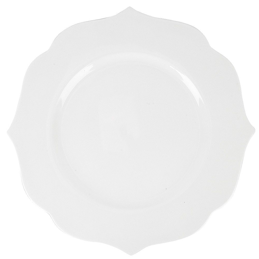 Тарелка " " d=28см (min6) (фарфор) (без упаковки)