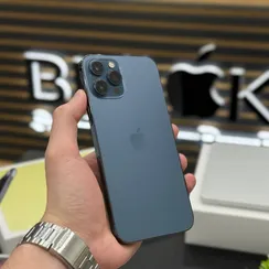 Б/У Телефон Apple iPhone 12 Pro Max 256Gb Blue 73% (G6TF3HDH0D46)