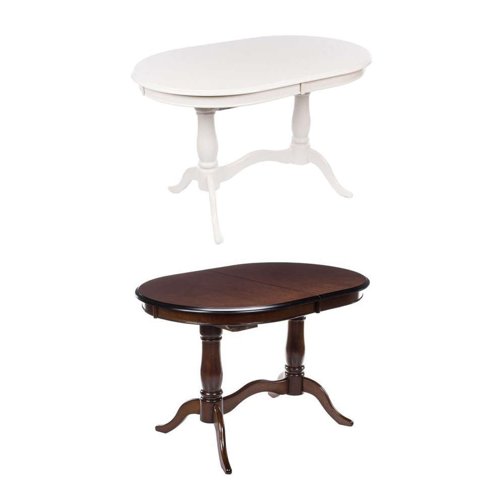 Стол деревянный Woodville Elva молочный