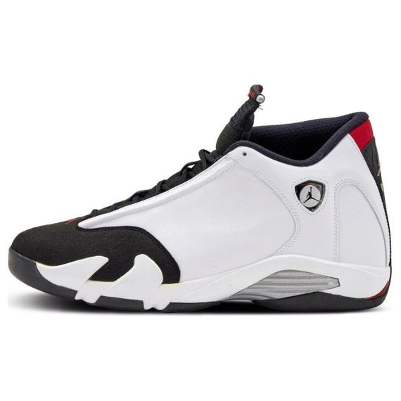 Jordan Air Jordan 14 Подвесные баскетбольные мячи В ЦЕНТРЕ Белого черного моря