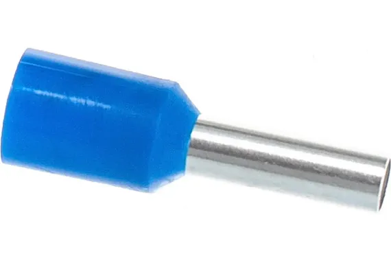 Наконечник Navigator Е 2,5-8 втулочный изолированный синий (упаковка 100шт) 38570