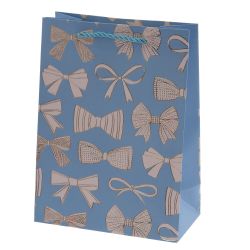 GAEM Пакет подарочный S (бумага 210г/м2, блок микс 12шт), L17,5 W9 H24 см, 4в.