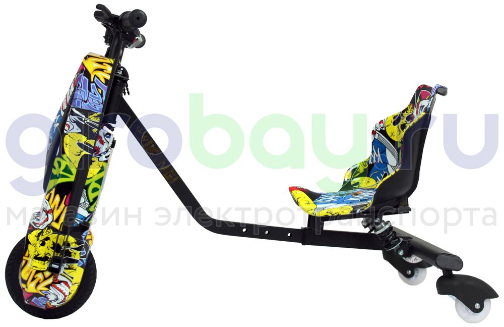 Электро Дрифт-карт IKINGI Drift Cart P2 250W (36V/4.4Ah) - Хип-Хоп фото №3