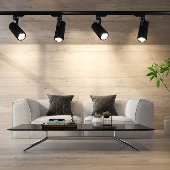 06720-9.3-001QY LED20W BK светильник трековый