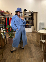 Пальто пушистик небесный