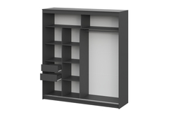 Шкаф-купе ШКП 3 (2,0) МАКС Меланж