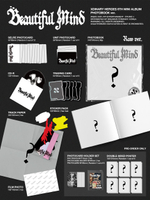 Альбом XDINARY HEROES - BEAUTIFUL MIND 6th Mini Album PHOTOBOOK RANDOM Version