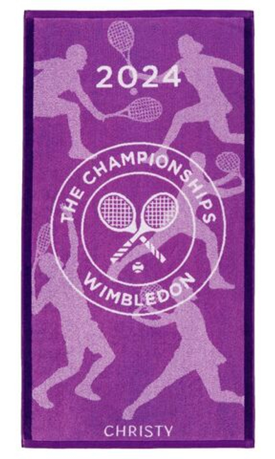 Теннисное полотенце Wimbledon Championship Towel 2024 - Purple