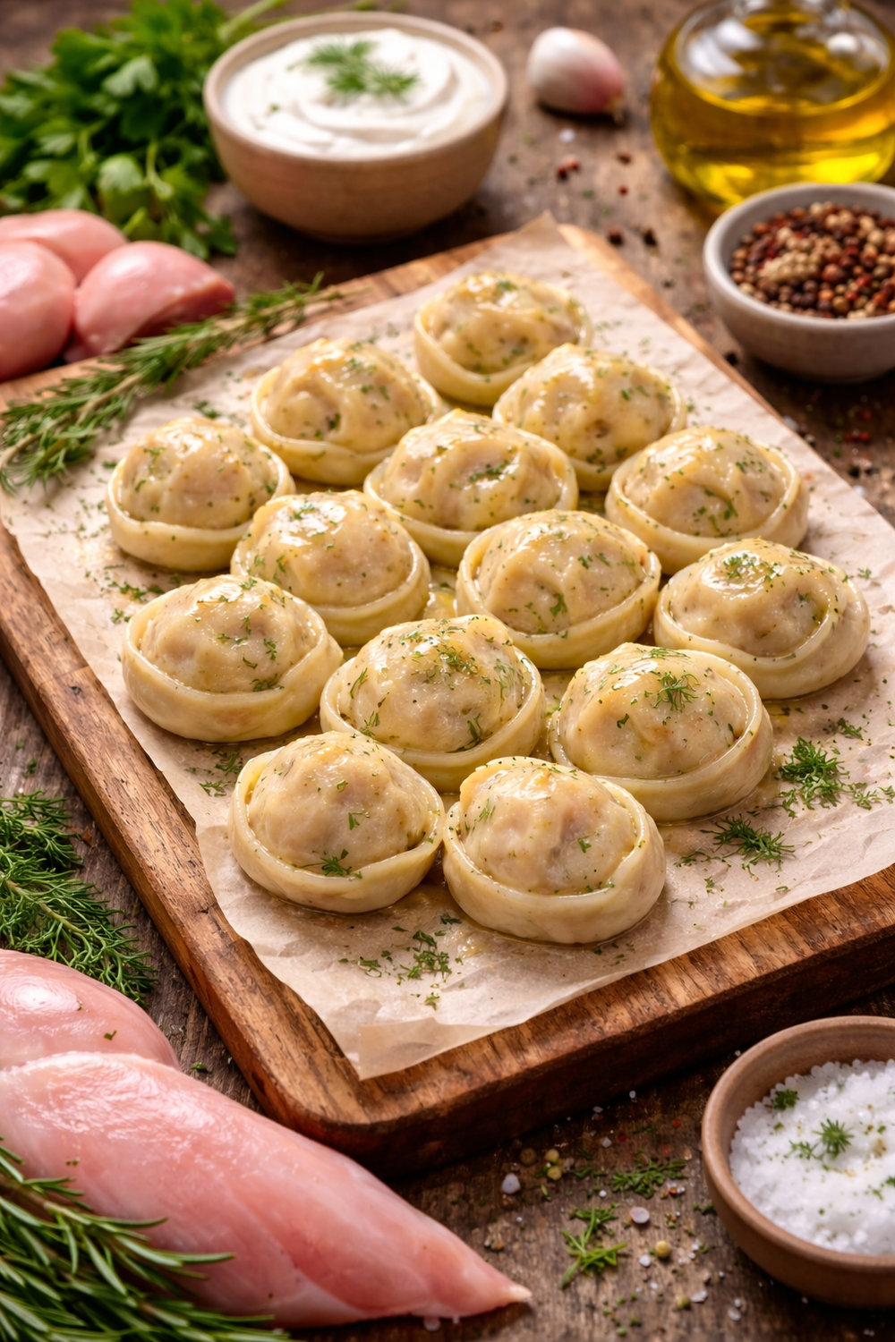 Пельмени куриные 500 г ТМ "Попробуйте"