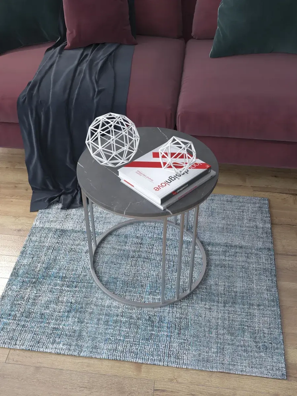 Журнальный стол Трио малый - СЧ - МДФ в ПВХ