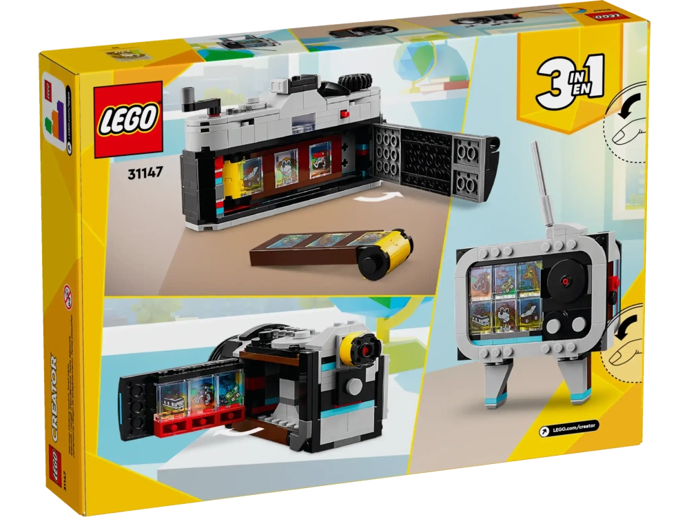 Конструктор LEGO Creator 3in1 31147 Ретро-камера