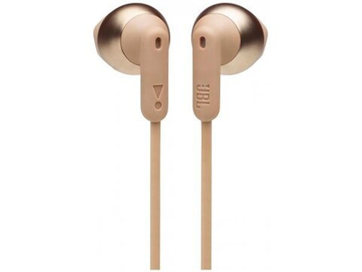 Гарнитура JBL Tune 215BT, Bluetooth, вкладыши, золотистый