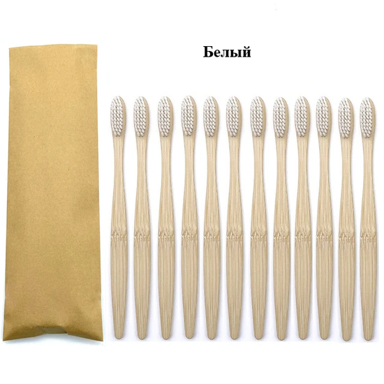 Купить бамбуковые зубные щетки недорого