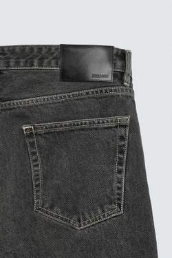 ZARA ДЖИНСЫ БУТКЭТ - LIMITED EDITION, ЧЕРНЫЙ