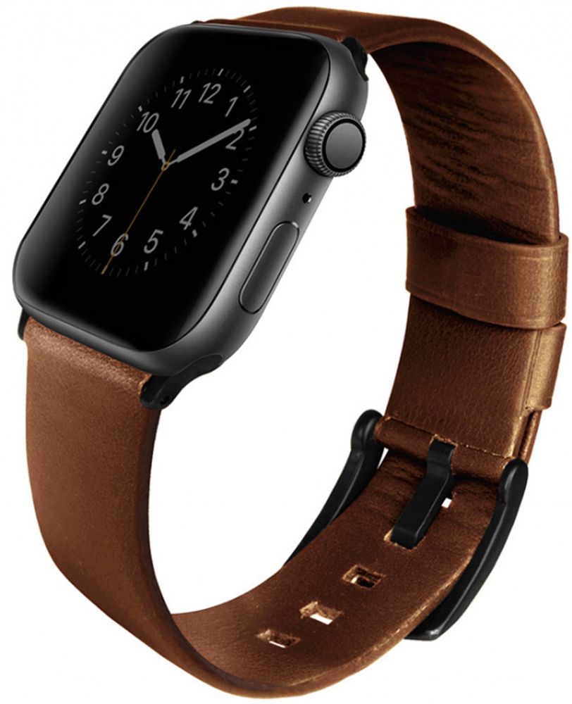 Браслет-ремешок для Apple Watch L-shaped leather strap (23005-BR) brown