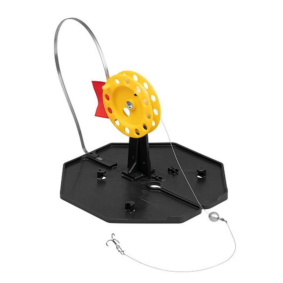 Жерлица на подставке оснащенная ЖЗО-03 (d-210мм.катушка d-85мм) ТОНАР