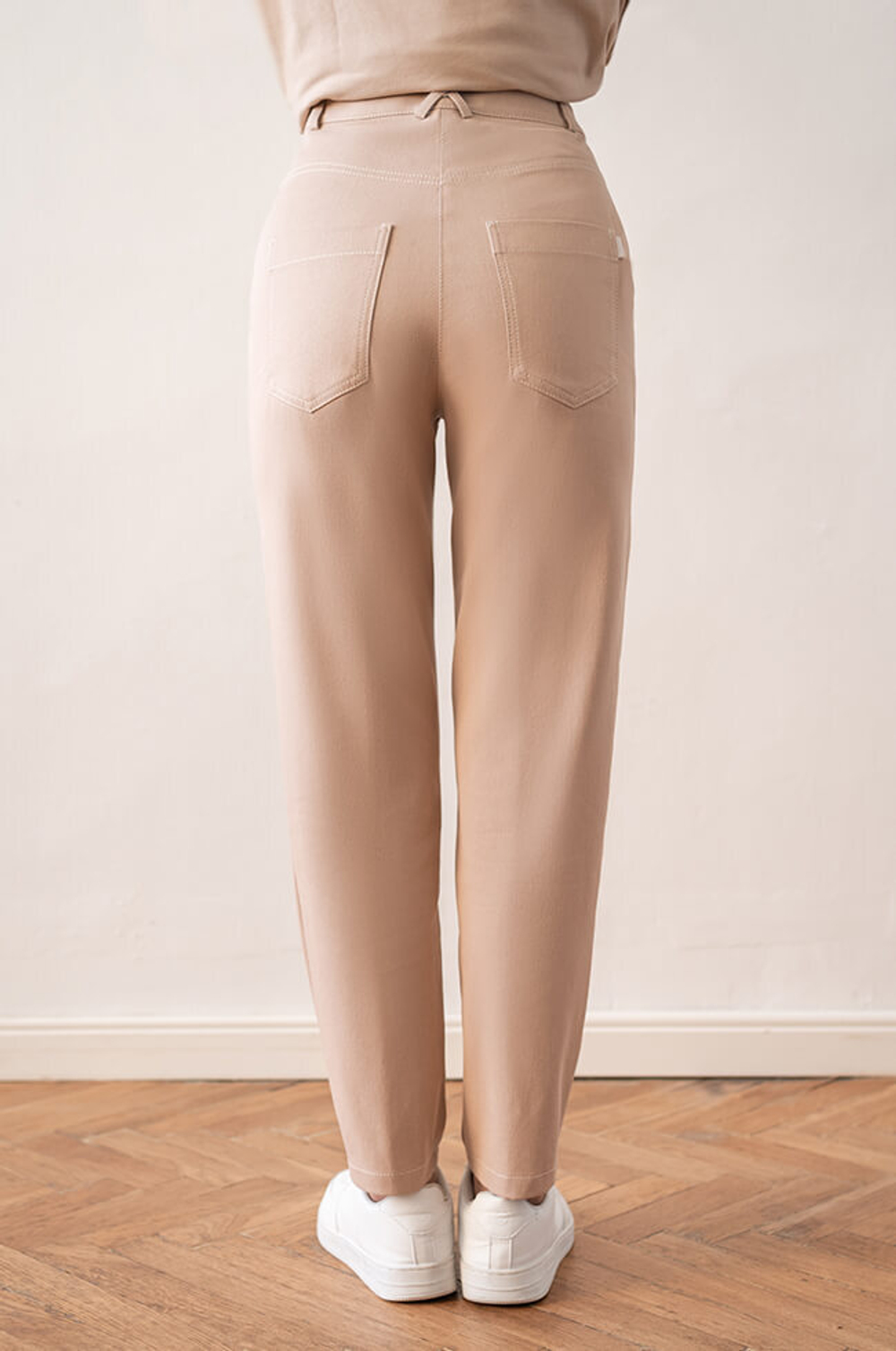 3925 Брюки женские (т.бежевый)