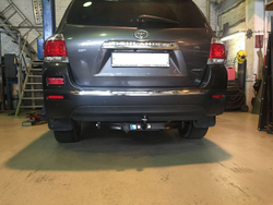 Фаркоп Балтекс для Toyota Highlander II (XU40) 2007-2015(паспорт и сертификат в комплекте)(без электрики)арт.24195821