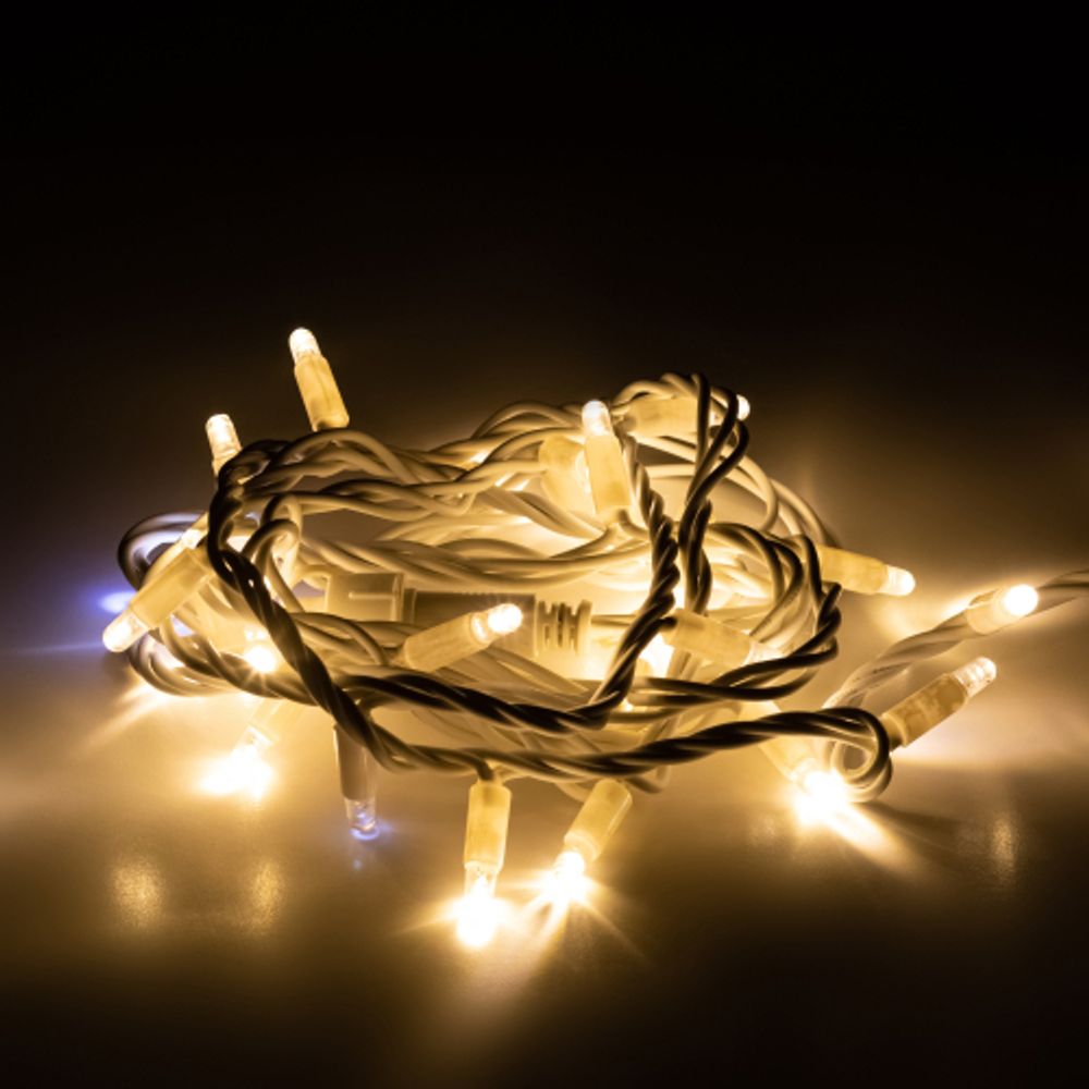 Светодиодная новогодняя гирлянда ЭРА ERAPS-WK3 нить уличная 3 м теплый свет 30LED | Профессиональное праздничное и новогоднее освещение
