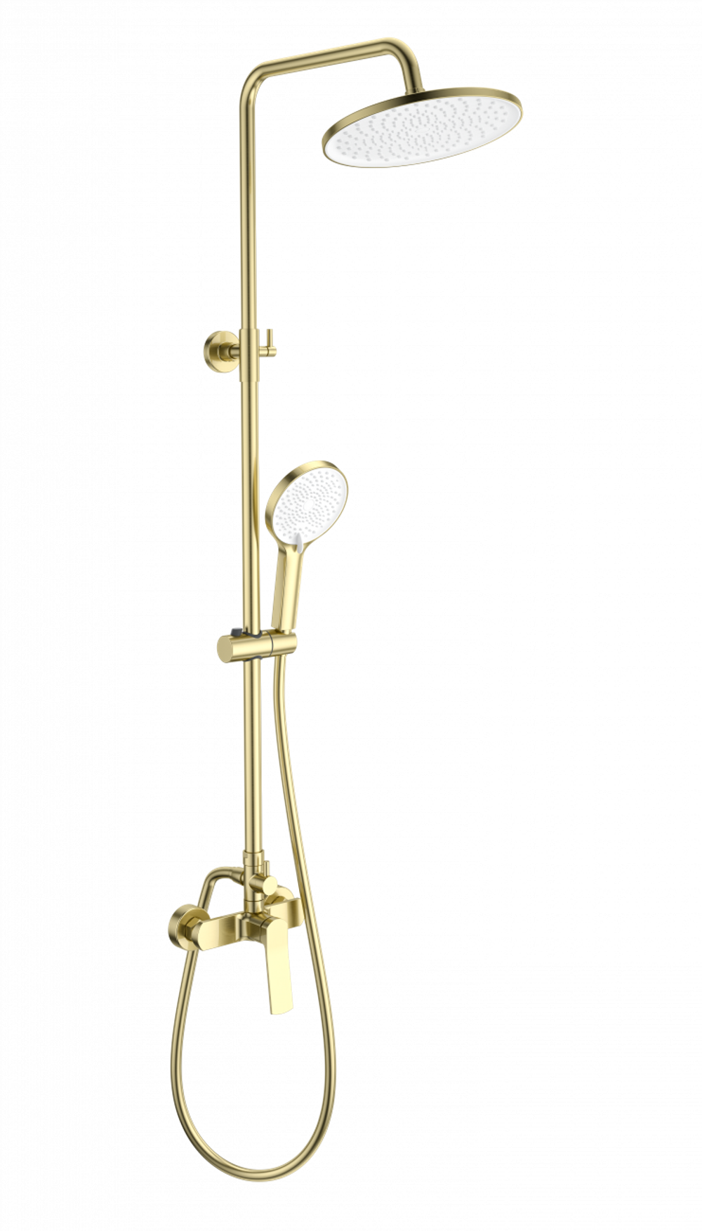 Душевая система WONZON & WOGHAND, Брашированное золото (WW-B3200-BG)