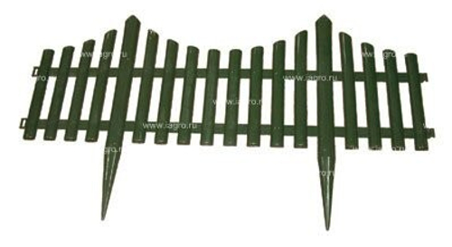 Забор-бордюр 3м ''Модерн''  Н=330мм, 5 секций /011947