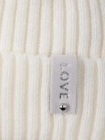 Шапка вязаная демисезонная для девочки