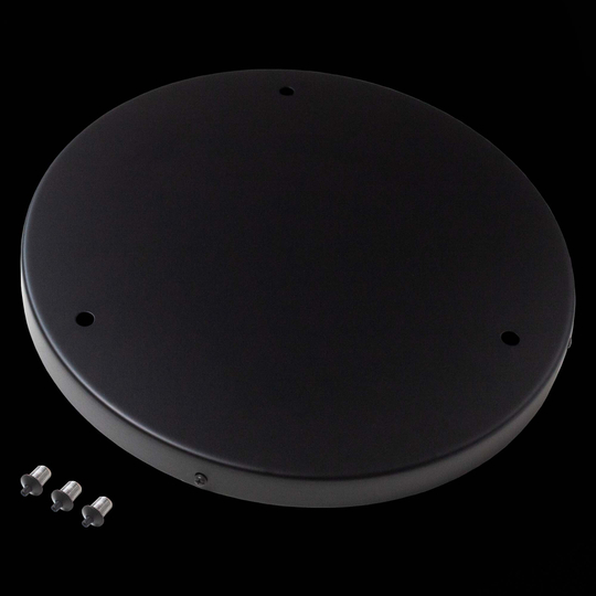 SL001.403.03 Потолочное крепление на 3 лампы (круглое) ST-Luce Черный