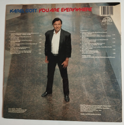 Винтажная виниловая пластинка LP Karel Gott You Are Everywhere (Чехословакия 1988)