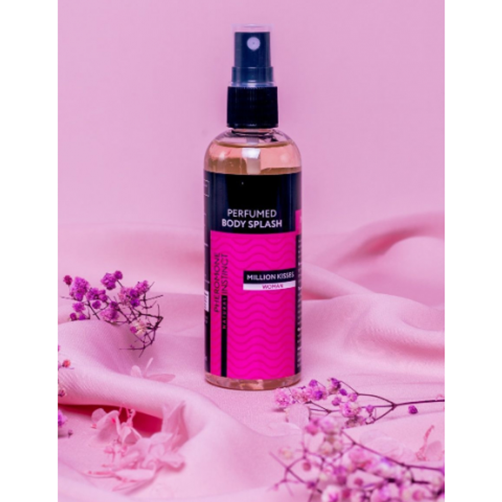 Парфюмированный спрей для тела Natural Instinct  с феромонами жен. "Million Kisses" 100 мл.