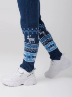 Рейтузы вязаные с орнаментом