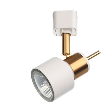Трековый однофазный светильник 1*GU10 A1906PL-1WH белый ALMACH Arte lamp