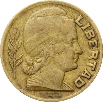 5 песо 1942-1950 Аргентина